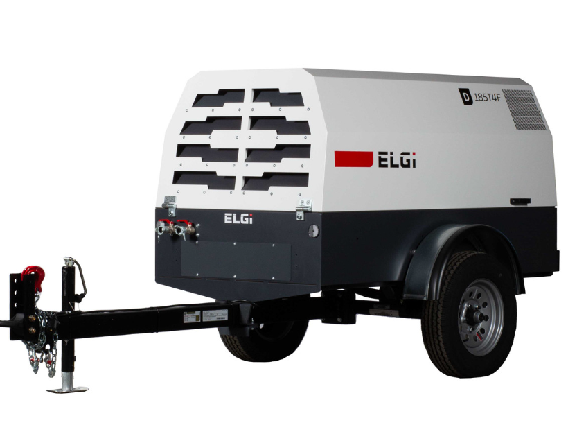 Air Compressor 185 CFM Towable