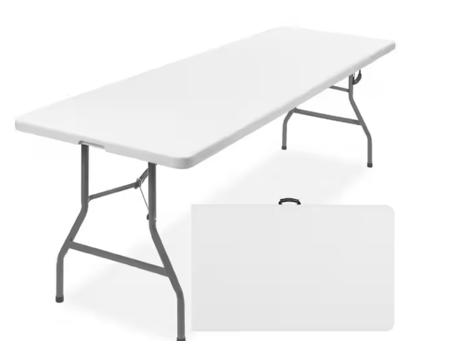 Folding Table 8ft Banquet